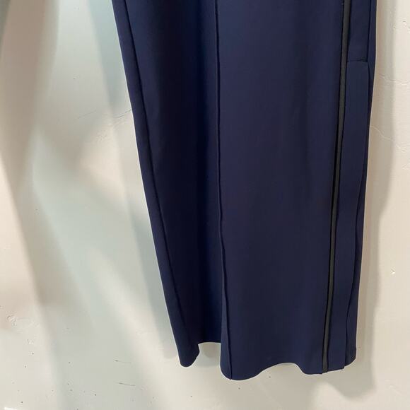 Athleta Women's Metropolis Wide Leg Pants Navy Black 2 Petite Track Travel - Picture 4 of 10